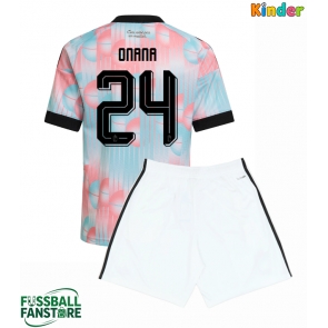 Belgien Amadou Onana #24 Replik Auswärtstrikot Kinder WM 2026 Kurzarm (+ Kurze Hosen)